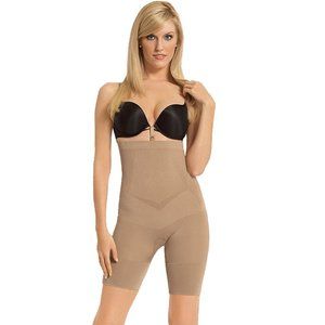 High Waist Boxer Body Shaper Tummy Thigh Slimmer
